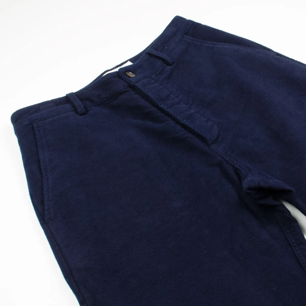 Universal Works - Military Chino Moleskin - Navy