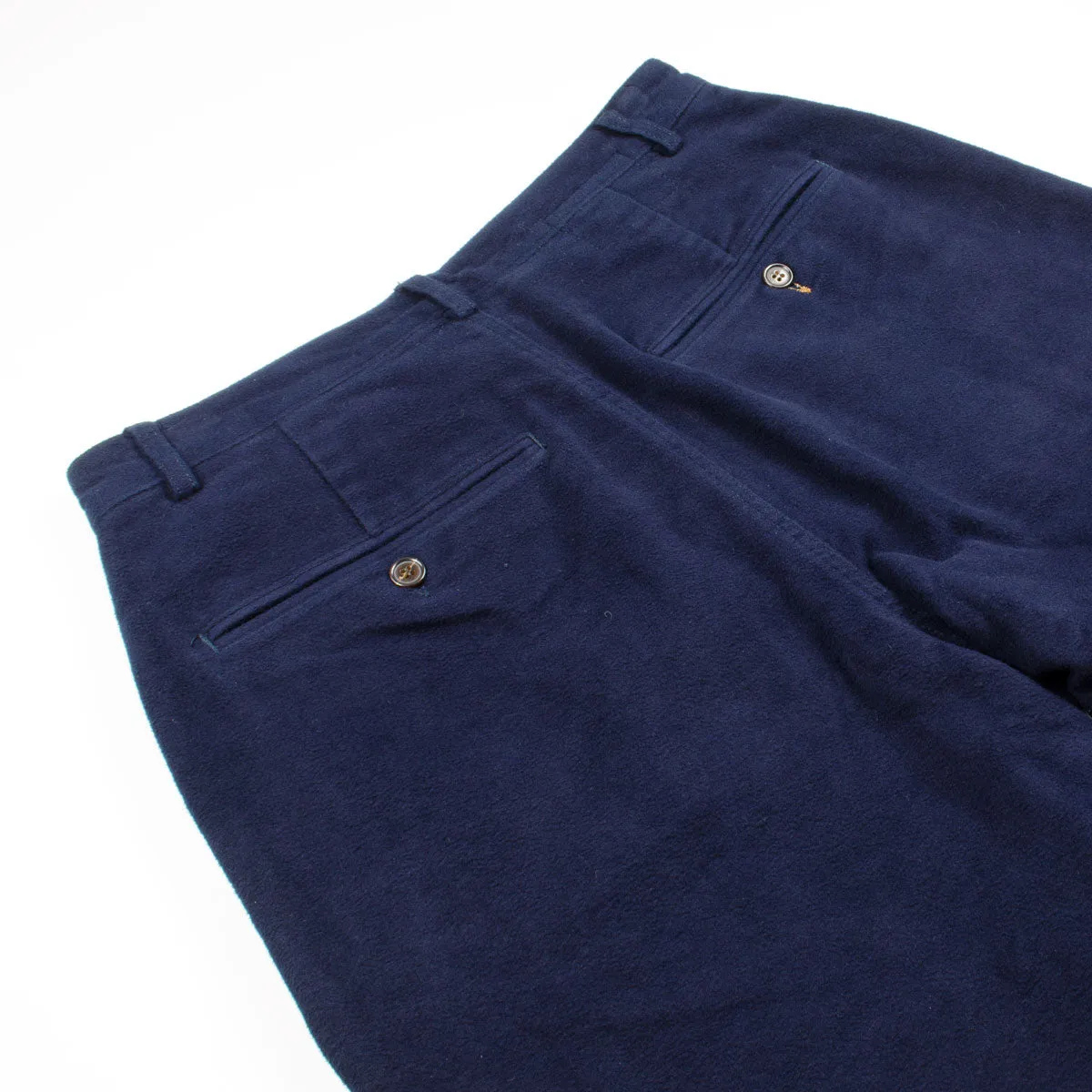 Universal Works - Military Chino Moleskin - Navy