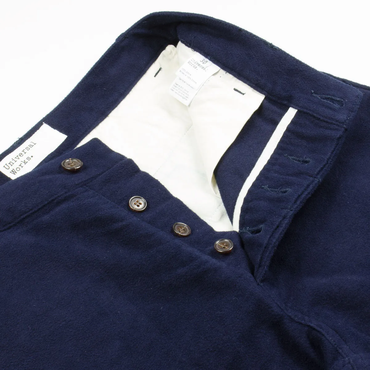 Universal Works - Military Chino Moleskin - Navy