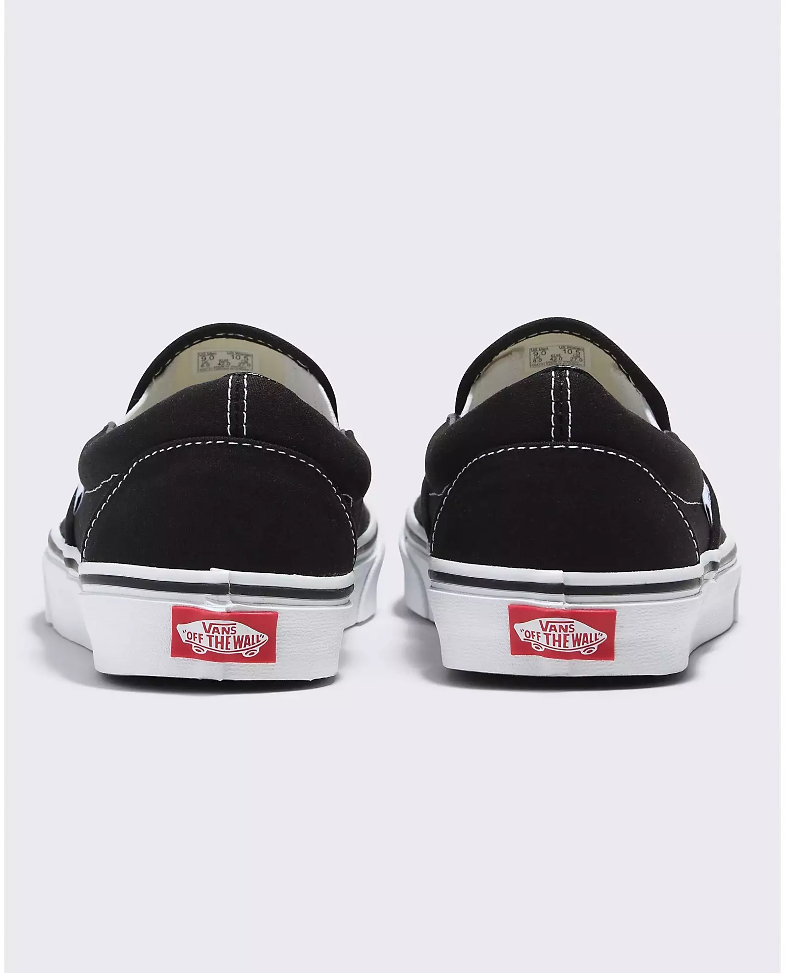 VANS UNISEX Classic Slip-On Shoe (Black)