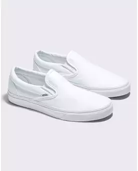 VANS UNISEX Classic Slip-On Shoe (True White)