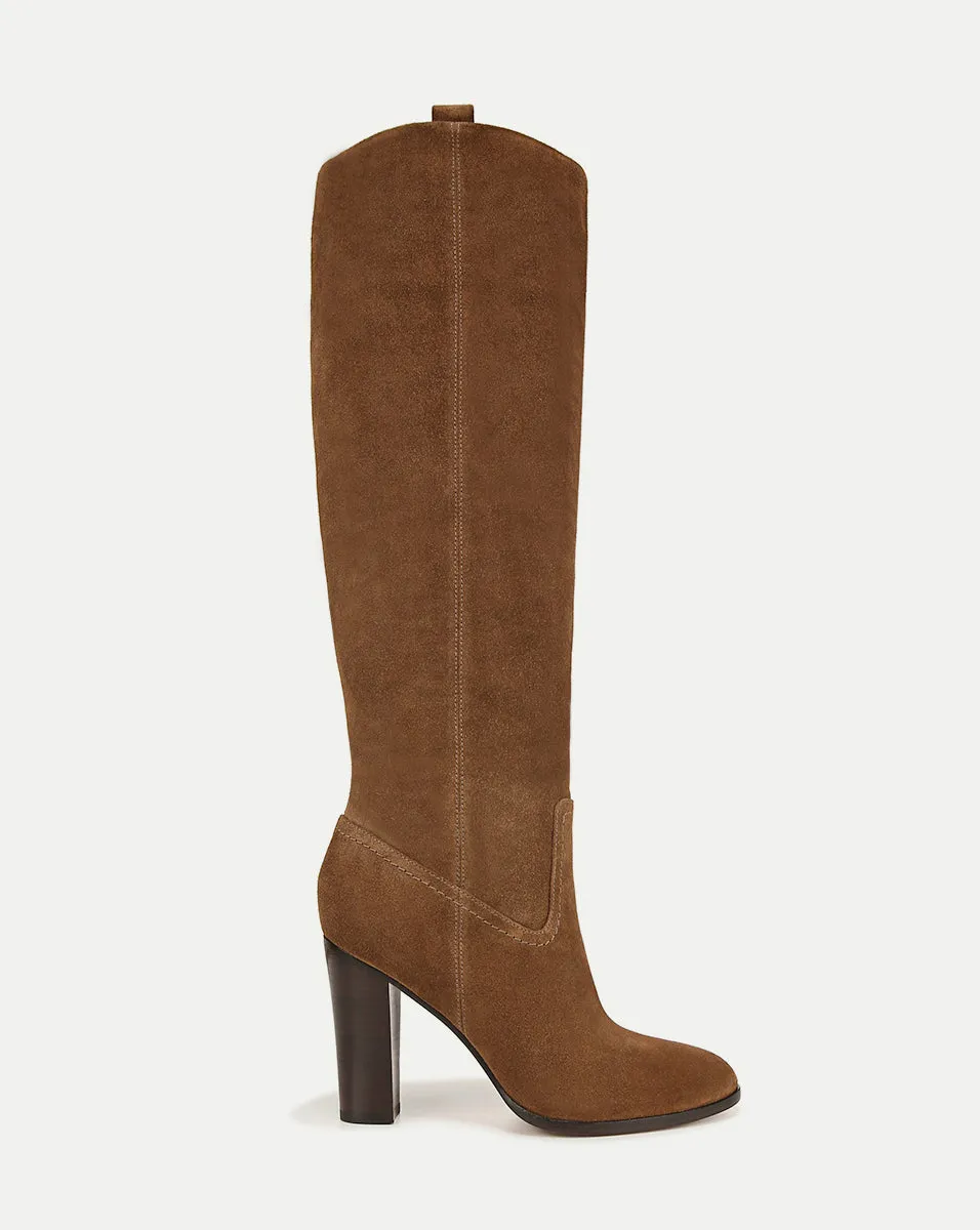 Vesper Suede Knee-High Boot