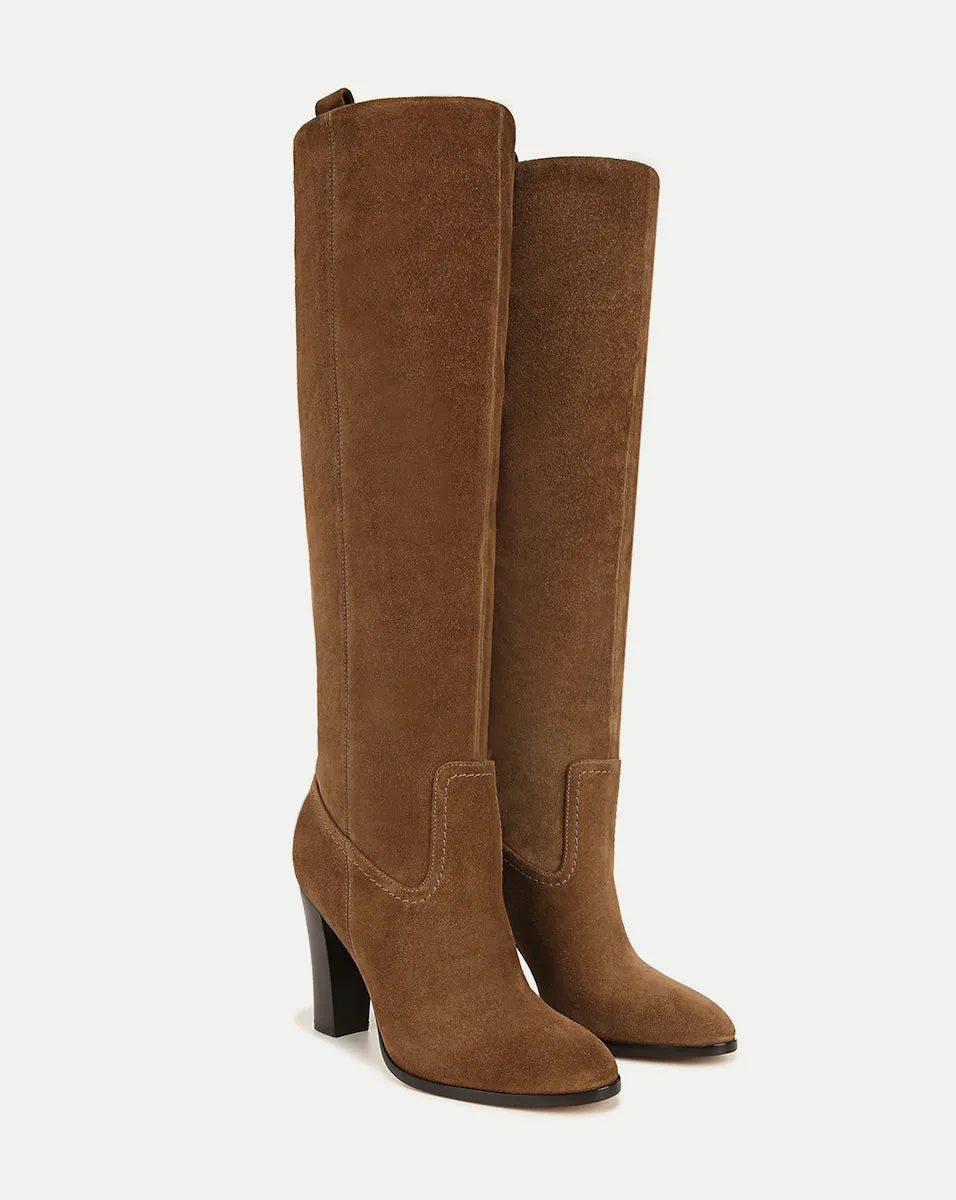 Vesper Suede Knee-High Boot