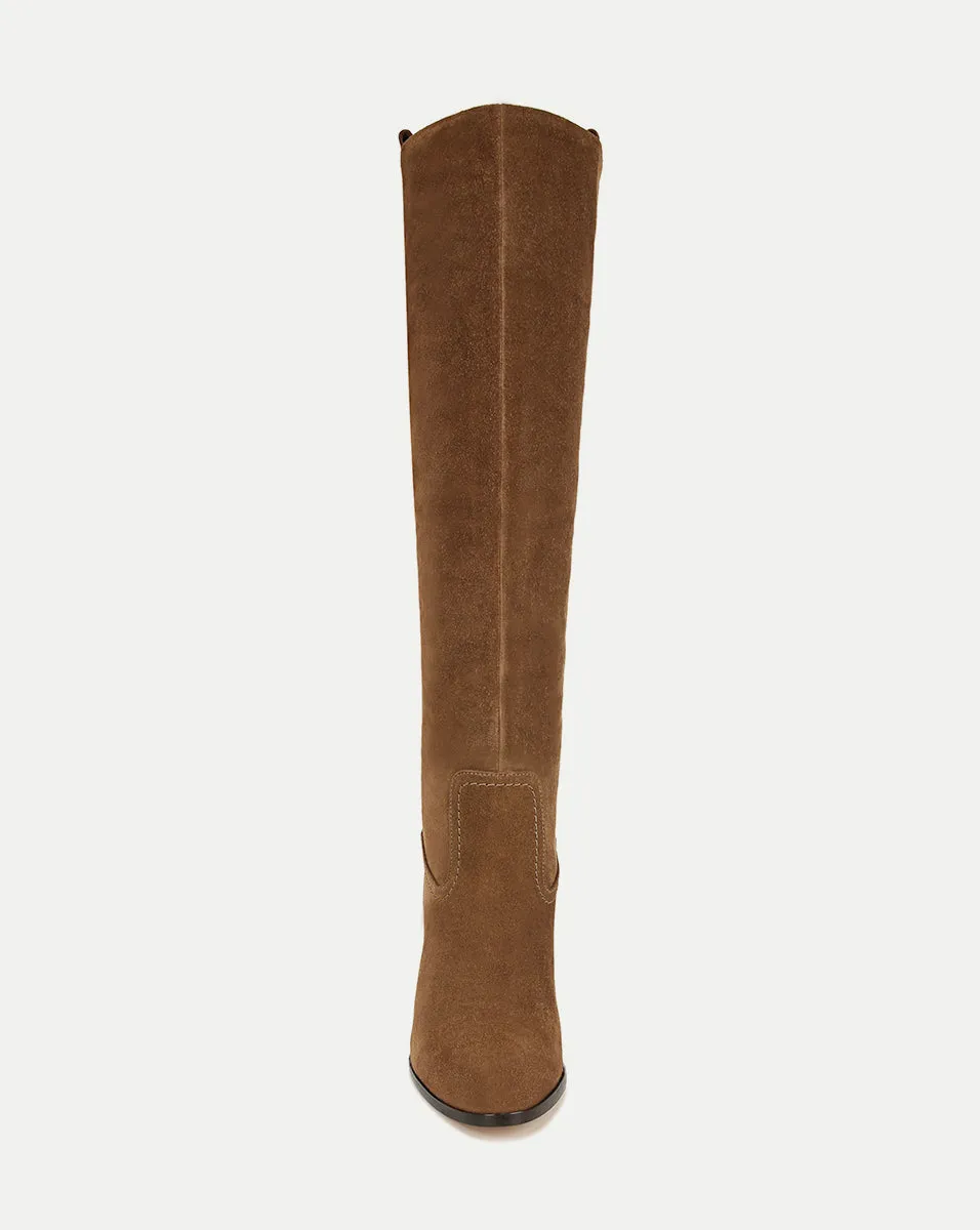 Vesper Suede Knee-High Boot