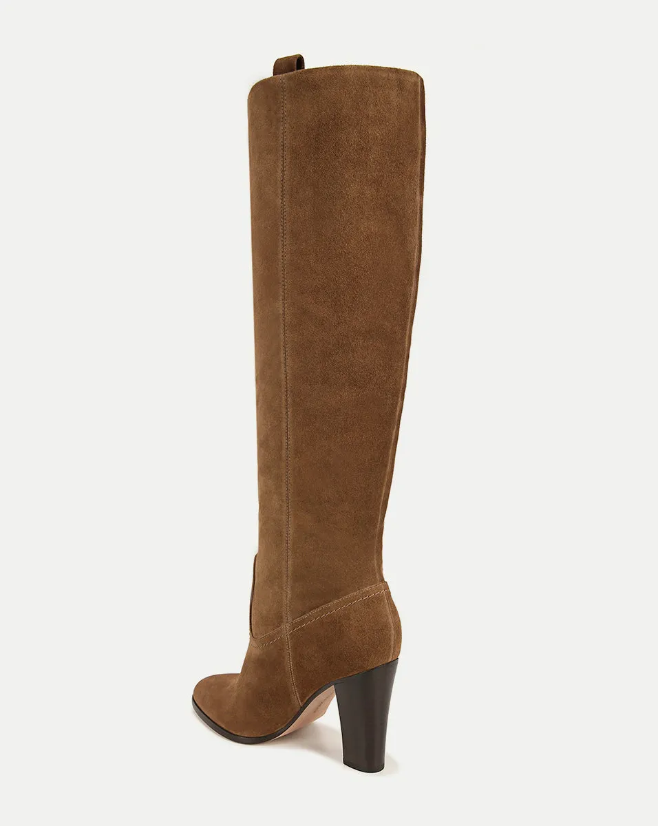 Vesper Suede Knee-High Boot