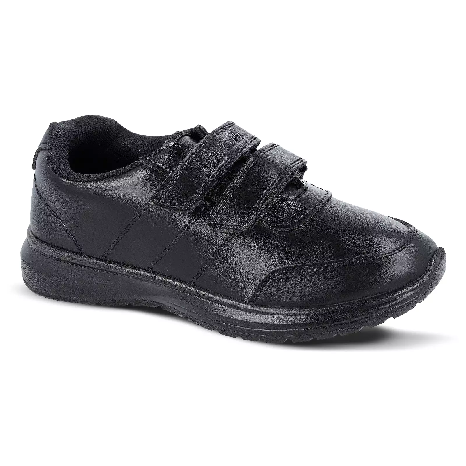 Walkaroo boys School Shoes - WV502 Black