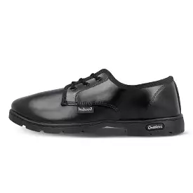 Walkaroo Boys School Shoes - WV521 Black