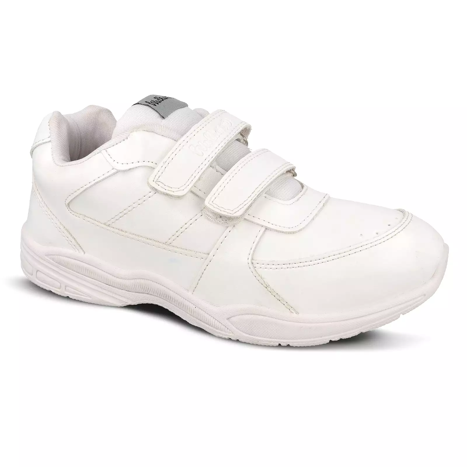 Walkaroo Senior Boys School Shoes - 570 White