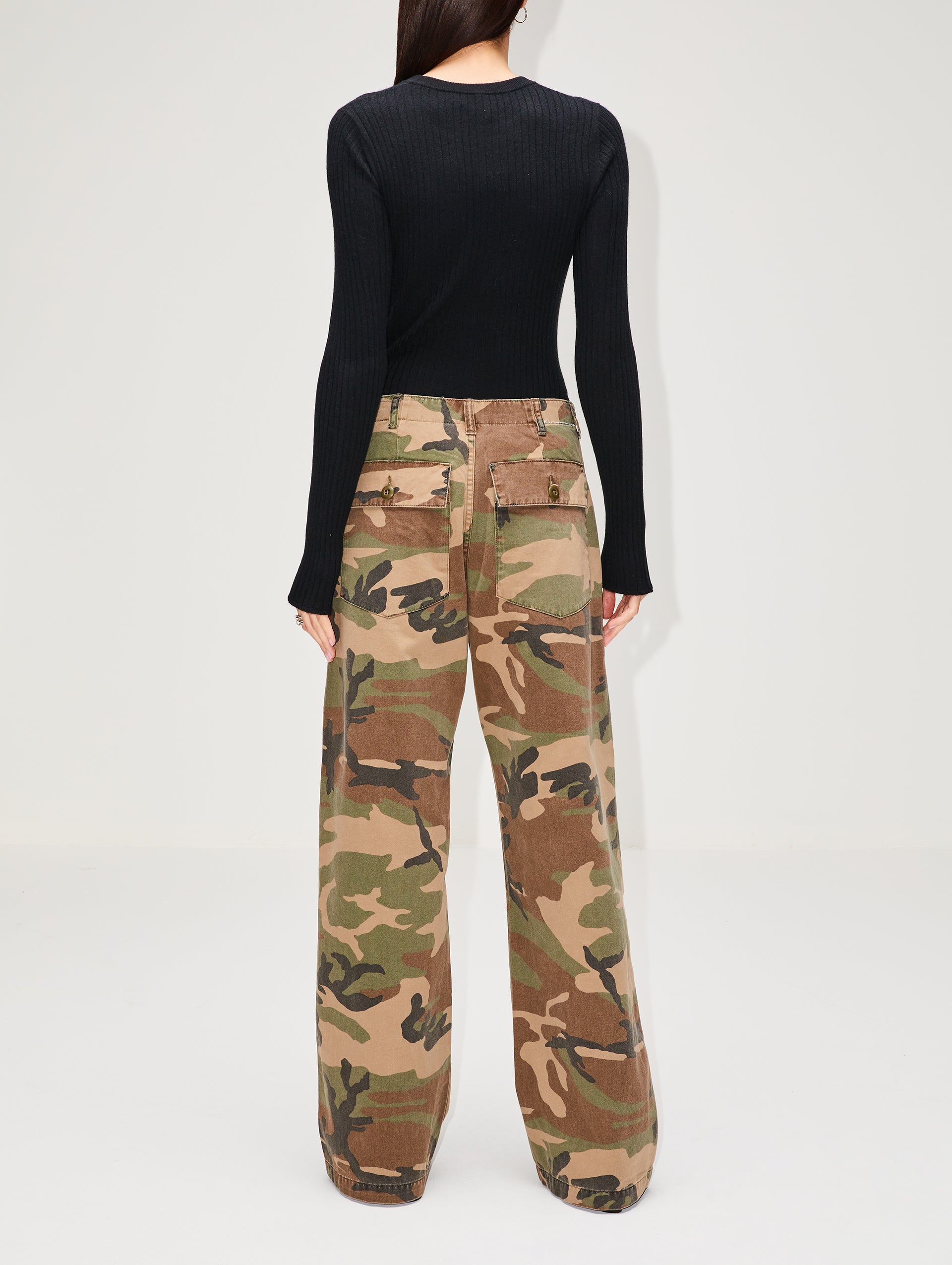 Wide Leg Utility Pant