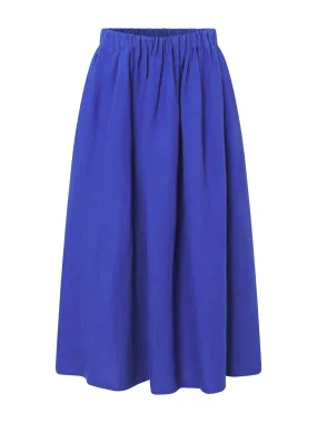 Wide Skirt - Royal Blue