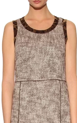 Woven Sheath Dress