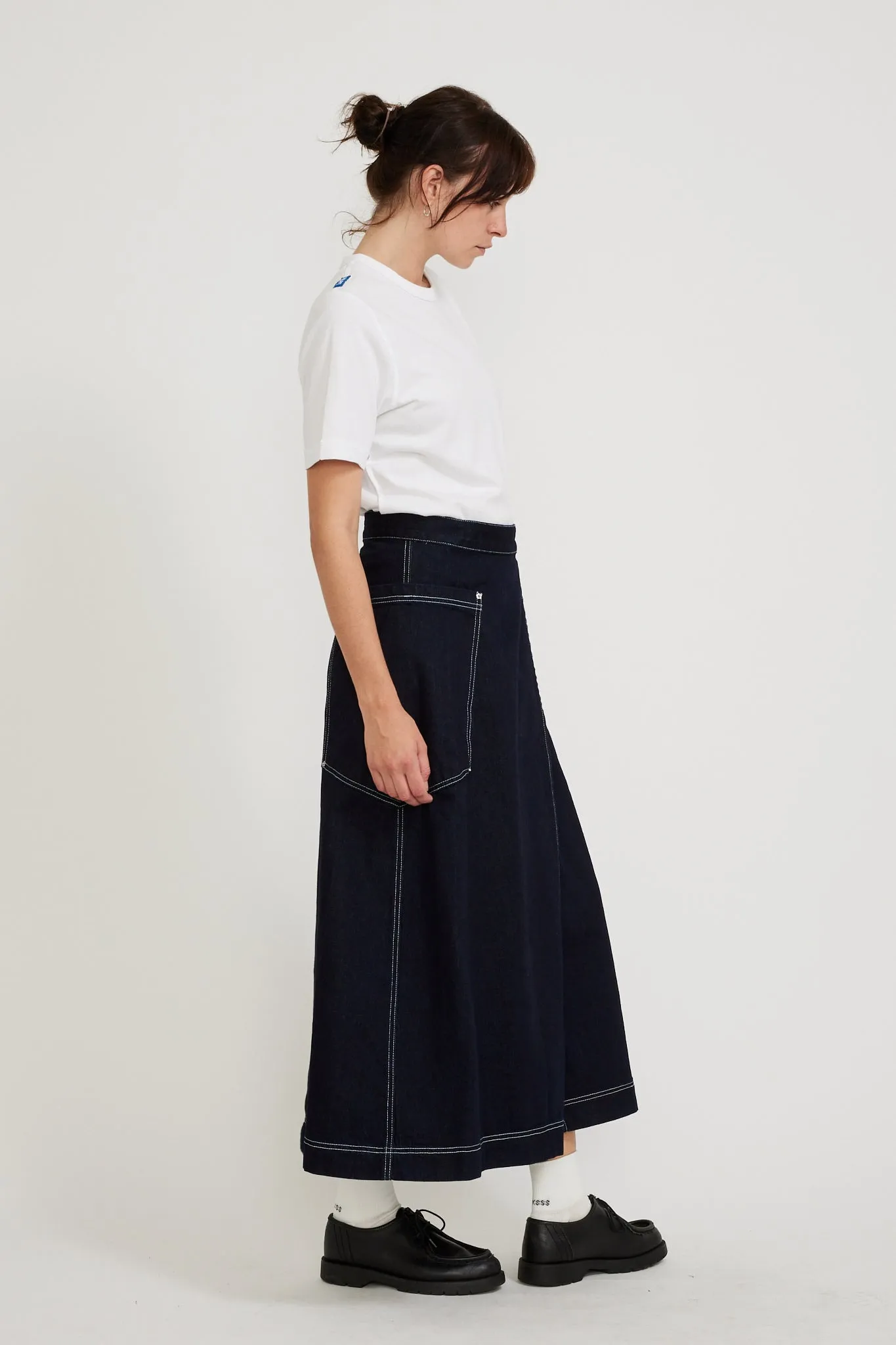 Wrap Skirt Indigo